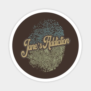 Jane's Addiction Fingerprint Magnet